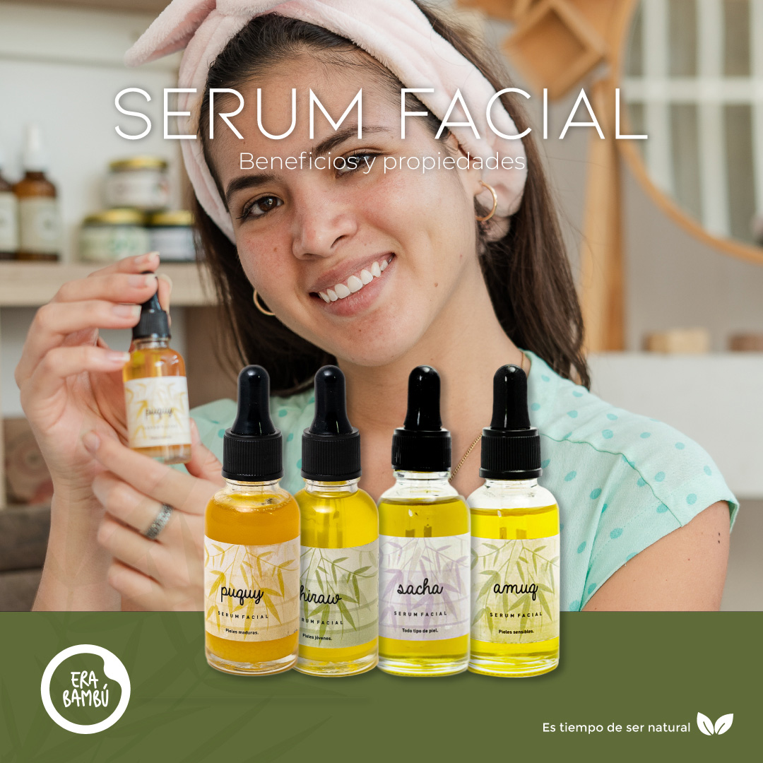 Serum Facial SACHA - Para todo tipo de piel - Perfecta para todo tipo de piel, serum de rápida adsorción, manteniendo el PH de la piel, minimizan la aparición de líneas finas y arrugas. Protege la piel contra el daño solar. Restaura la elasticidad de la piel.CONTENIDO:&nbsp;Aceite de almendras, oleato de bambú, aceite de acai, aceite de shacha inchi, aceite de castaña, aceite de ungurahui, vitamina E.